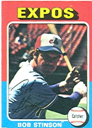 1975 Topps Mini Baseball Cards      471     Bob Stinson